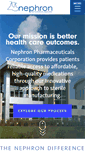 Mobile Screenshot of nephronpharm.com